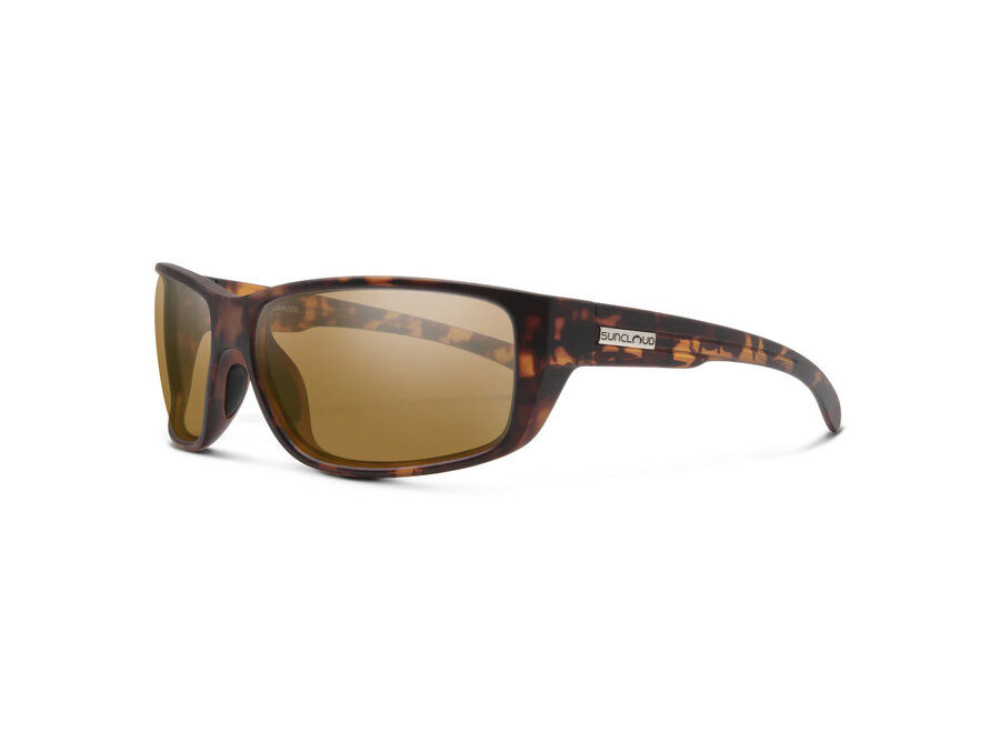 Suncloud Milestone Matte Tortoise Polarized Brown Sunglasses