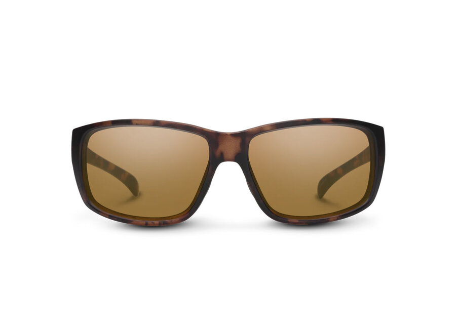 Suncloud Milestone Matte Tortoise Polarized Brown Sunglasses