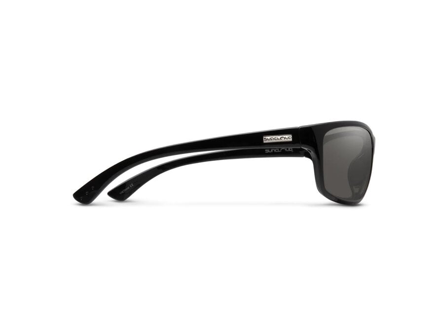 Suncloud Sentry Black| Polarized Gray Sunglasses