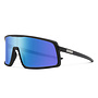 Suncloud Upshot Matte Black Polarized Blue Mirror Sunglasses