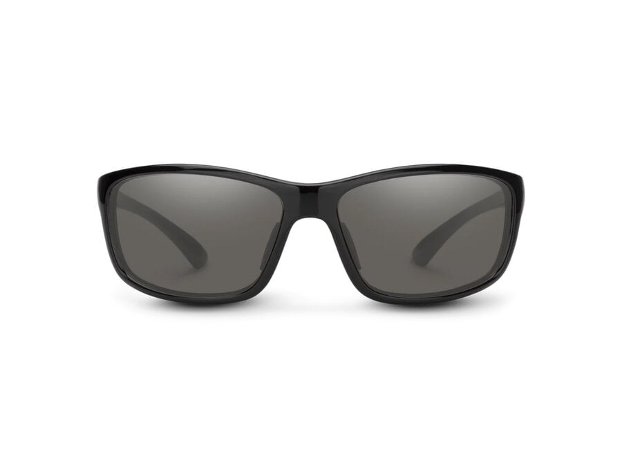 Suncloud Sentry Black| Polarized Gray Sunglasses