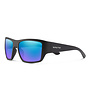 Suncloud Sculpin Matte Black Polarized Blue Mirror Sunglasses