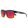 Suncloud A-Team Matte Black  Polarized Red Mirror Sunglasses