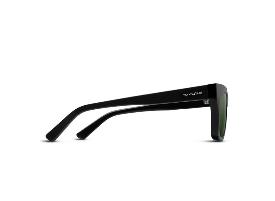 Suncloud Allora Black Polarized Gray Green Sunglasses