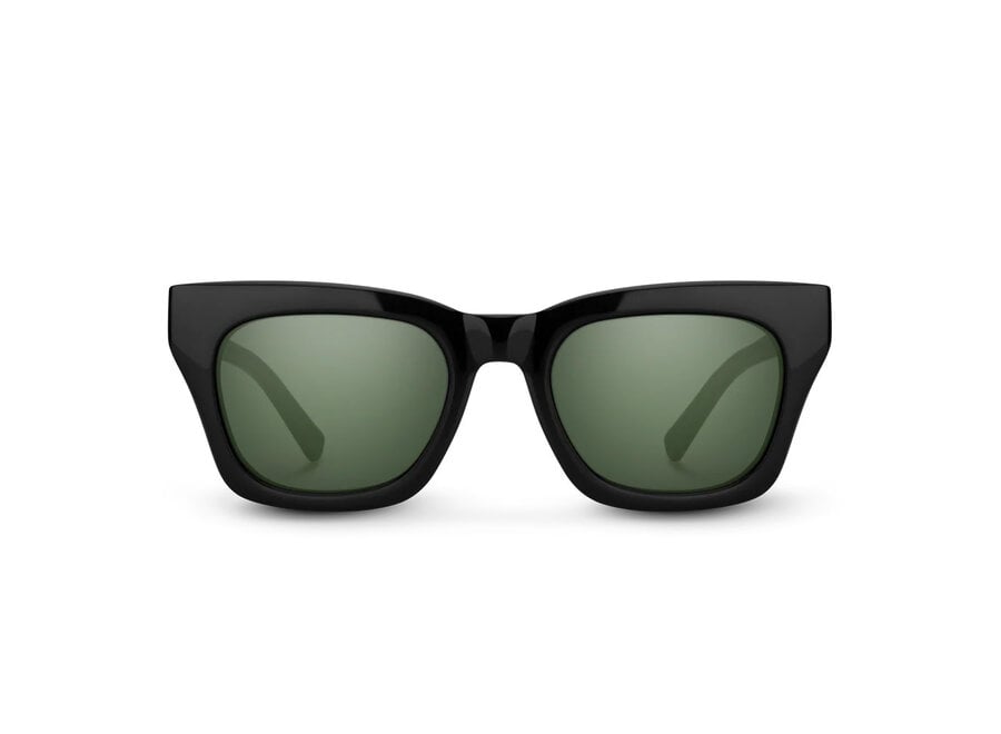 Suncloud Allora Black Polarized Gray Green Sunglasses