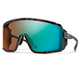 Smith Optics Pursuit Matte Tortoise ChromaPop Glacier Photochromic Copper Opal Mirror Sunglasses