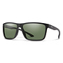 Smith Optics Riptide Matte Black ChromaPop Polarized Gray Green Sunglasses