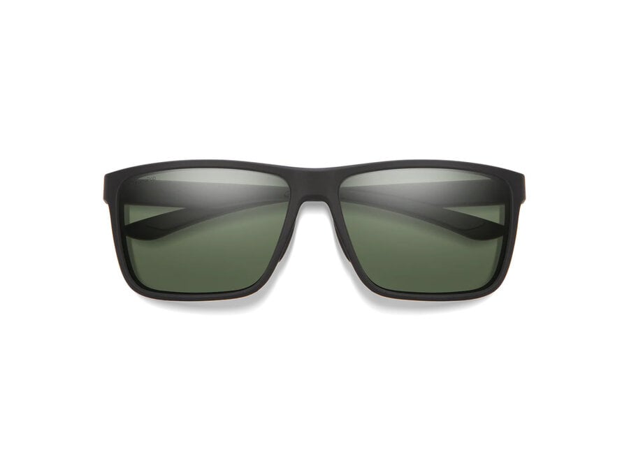 Smith Optics Riptide Matte Black ChromaPop Polarized Gray Green Sunglasses