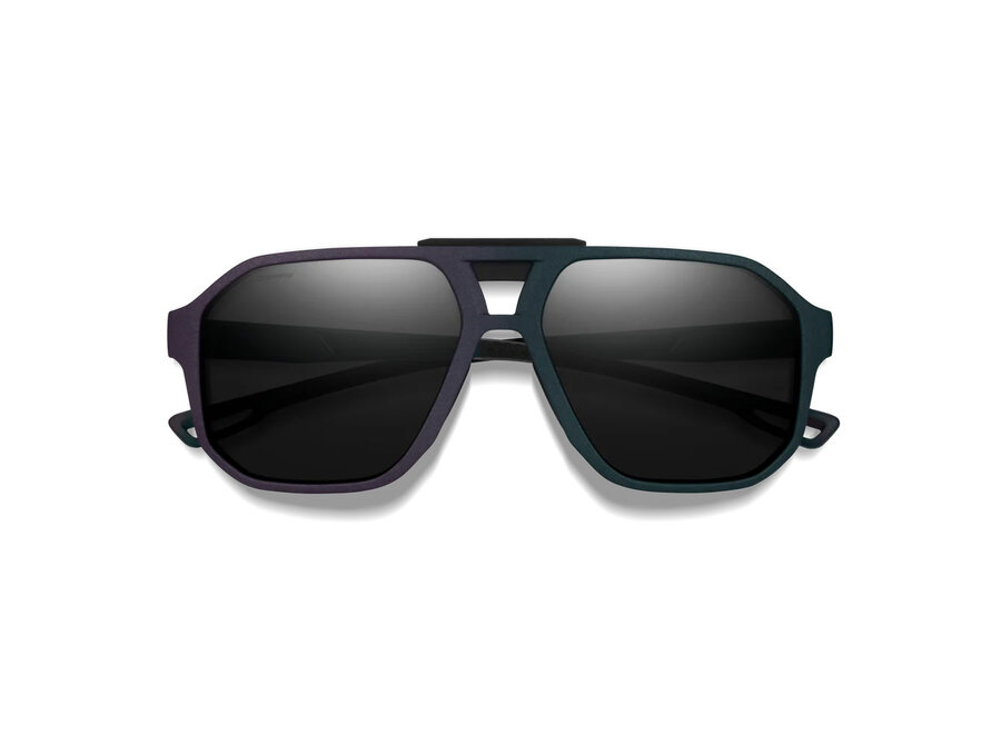 Smith Optics Truss Matte Fathom ChromaPop Polarized Black Sunglasses