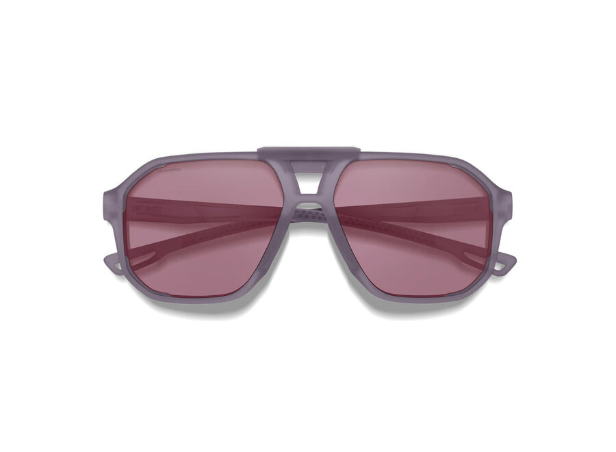 Smith Optics Truss Matte Meteorite Crystal ChromaPop Low Light Rose Sunglasses