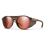 Smith Optics Venture Matte Gold Dust ChromaPop Glacier Photochromic Rose Gold Mirror Sunglasses