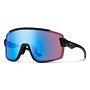 Smith Optics Wildcat Matte Black| ChromaPop Low Light Rose Blue Mirror Sunglasses