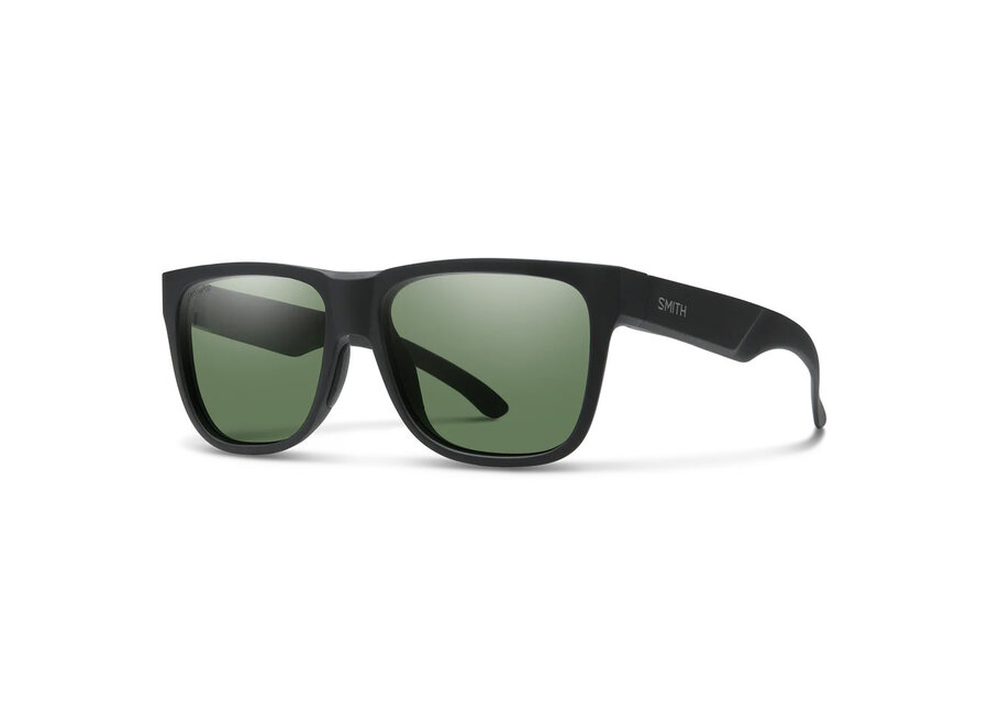Smith Optics Lowdown 2 Matte Black| ChromaPop Gray Green Sunglasses