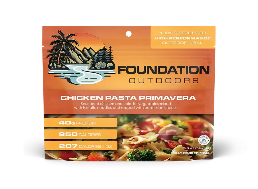 Foundation Food Chicken Pasta Primavera Meal