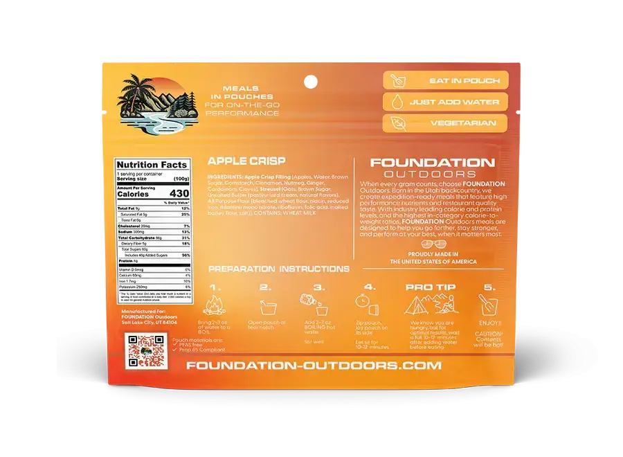 Foundation Food Apple Crisp
