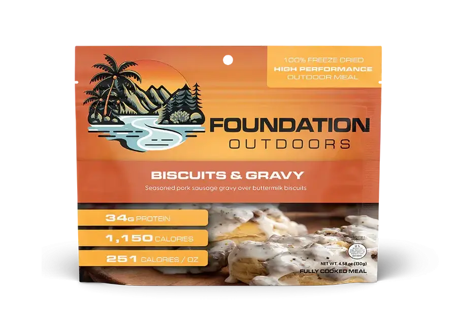 Foundation Food Biscuits & Gravy Meal