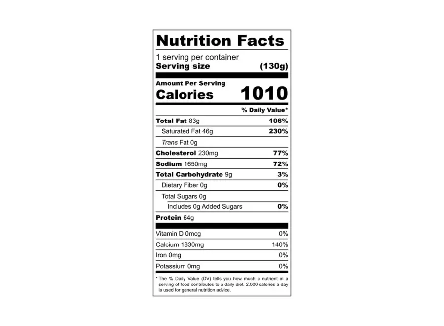 Foundation Food Cheddar Cheese Bites