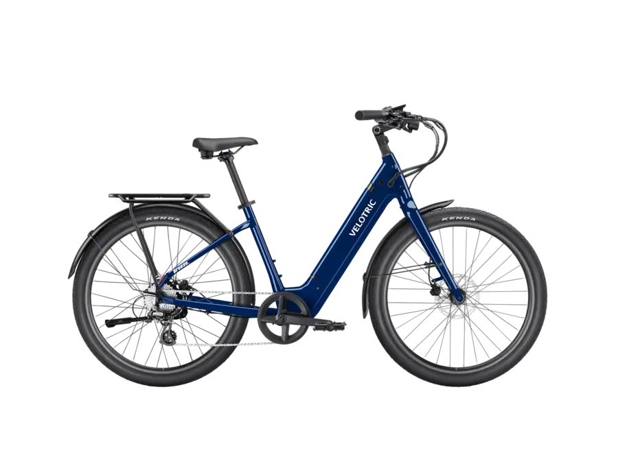 Velotric Breeze Step Thru Cruiser Ebike + Rear Rack + Fenders