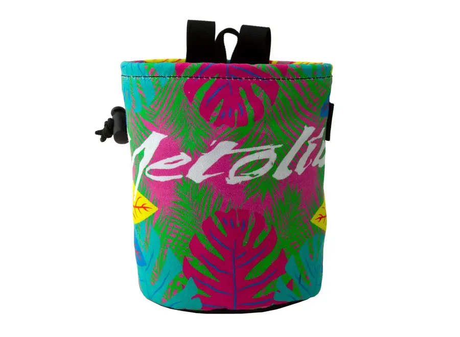 Metolius Leaf Camo Pink Chalk Bag
