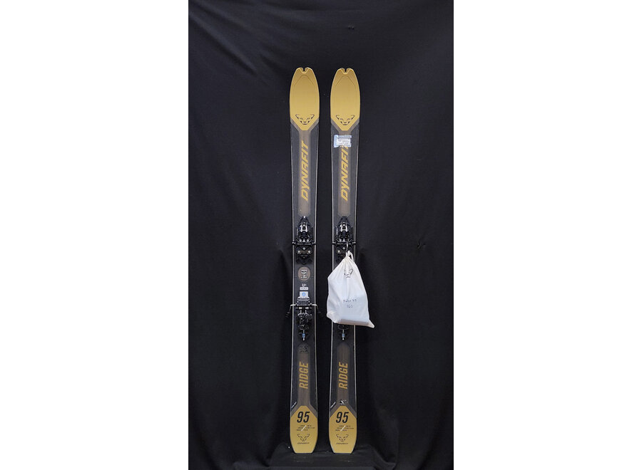 Used Dynafit Ridge 95 Ski 24/25 160cm - Rotation 10 Binding - Dynafit Speedskin Package