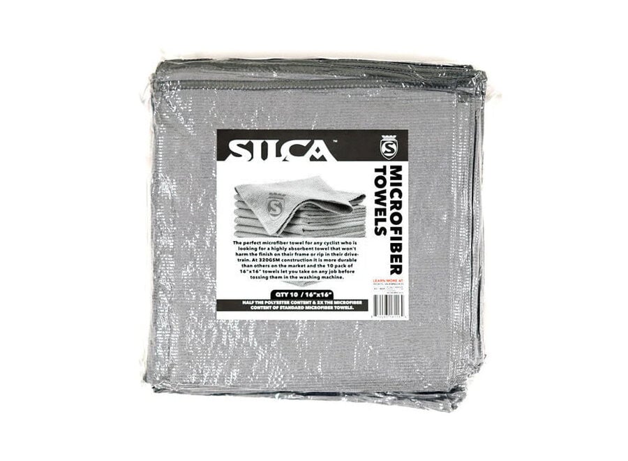 Silca Pro Microfiber Towel - 10 Pack