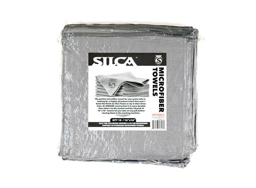 Silca Pro Microfiber Towel - 10 Pack