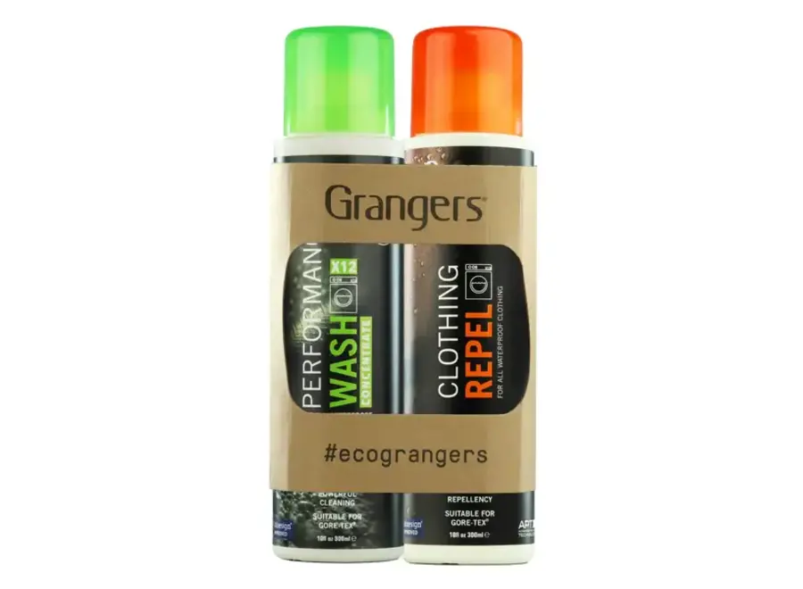 Grangers Performance Wash + Clothing Repel Eco Twin Pack
