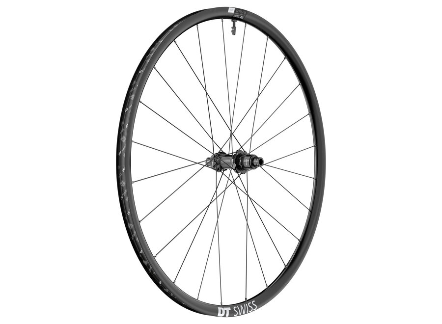 DT Swiss ER 1600 Spline 23 Rear Wheel - 700, 12 x 142mm, Center-Lock, XDR, Ratchet 36 SL, Black