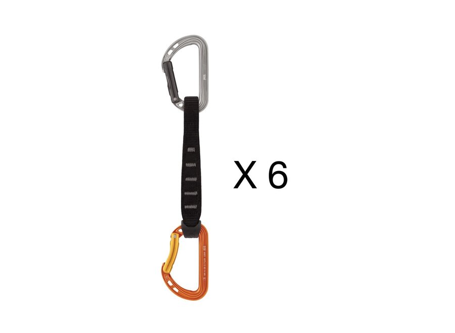 Petzl Spirit Express 17cm Quickdraw 6-pack