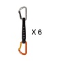Petzl Spirit Express 17cm Quickdraw 6-pack