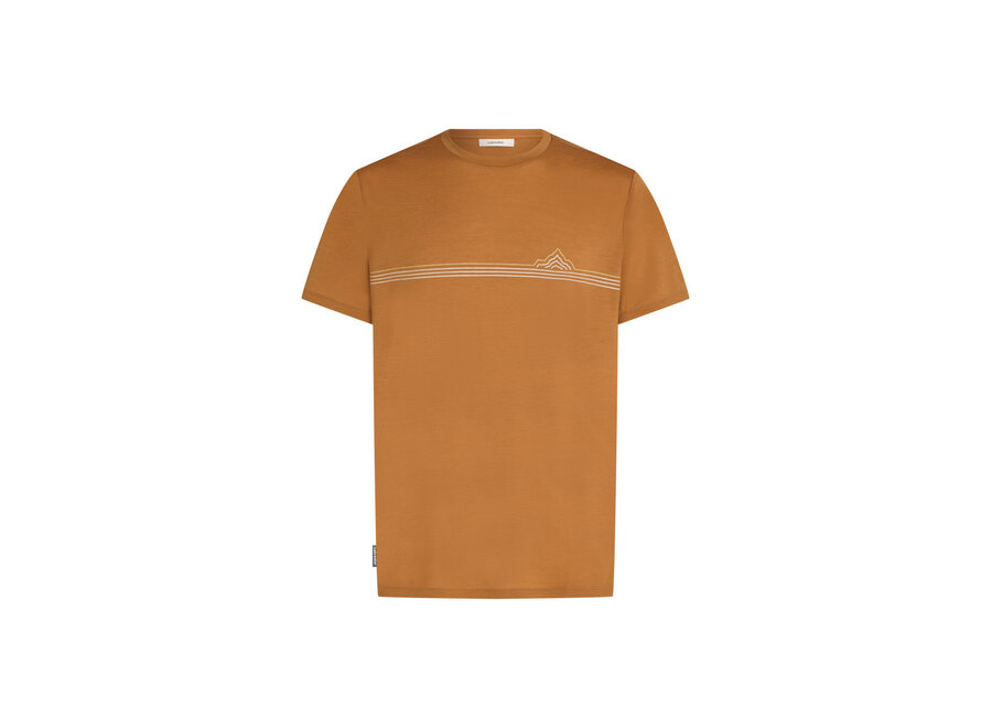 Icebreaker Merino 150 Tech Lite SS Tee Range Stripes