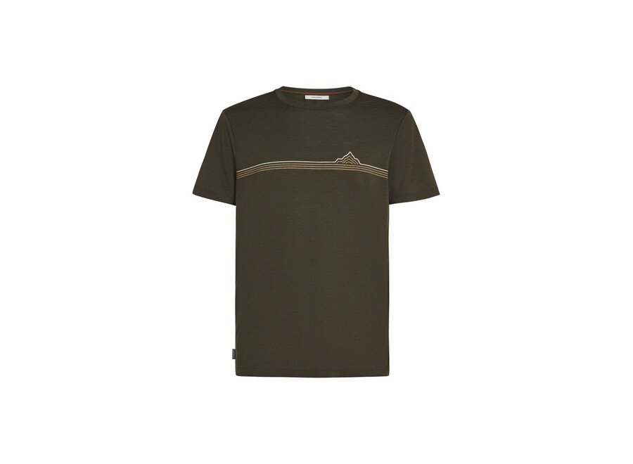 Icebreaker Merino 150 Tech Lite SS Tee Range Stripes
