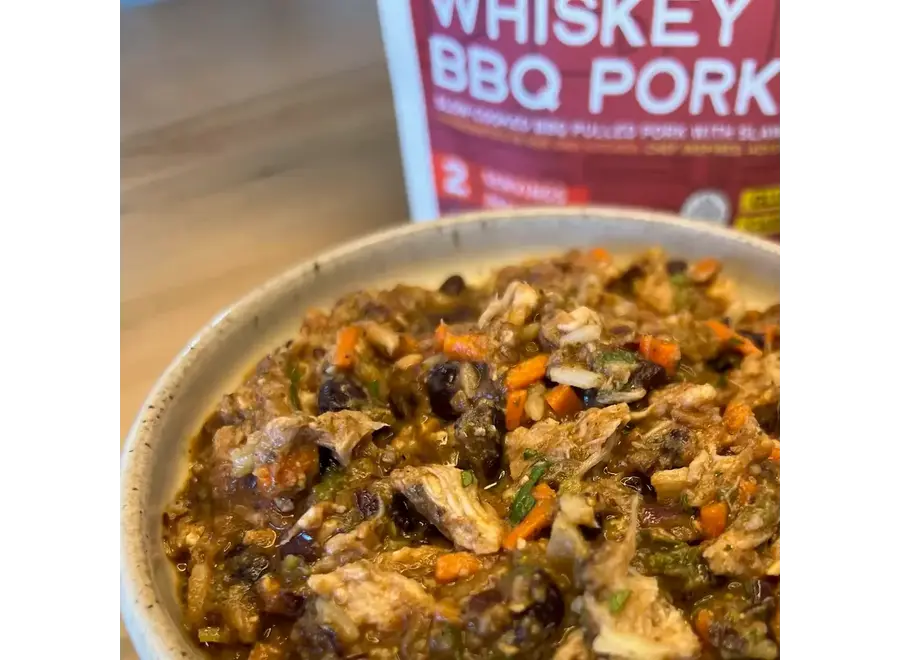 Good To Go 1 Serv BBQ Pulled Pork w/Whiskey Glaze & Slaw