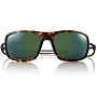 Ombraz Azzurro Tortoise Polarized Grey with Green Mirror Armless Sunglasses