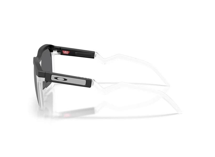Oakley HSTN SQ Matte Black Sunglasses with Prizm Black Polarized Lenses
