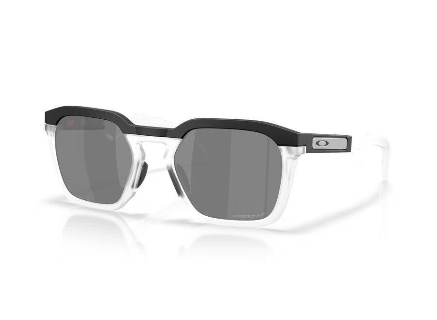 Oakley HSTN SQ Matte Black Sunglasses with Prizm Black Polarized Lenses