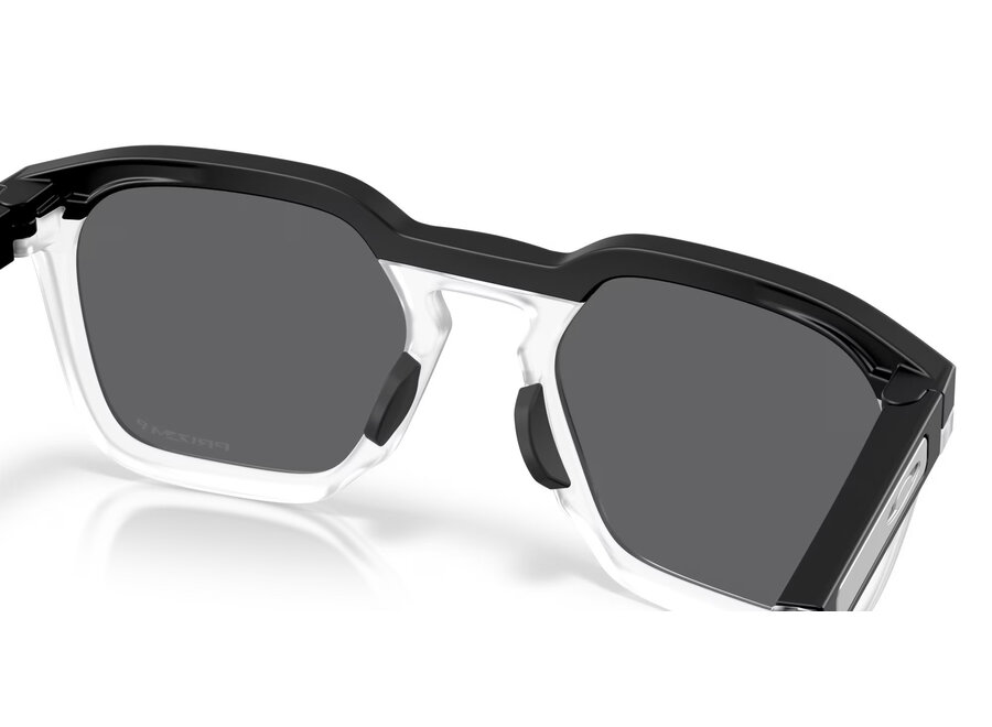 Oakley HSTN SQ Matte Black Sunglasses with Prizm Black Polarized Lenses