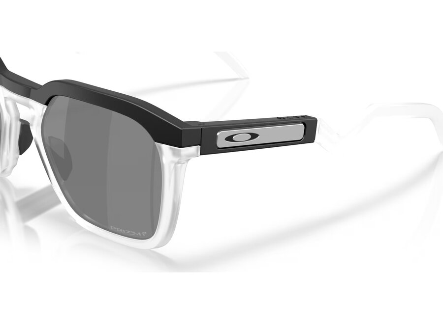 Oakley HSTN SQ Matte Black Sunglasses with Prizm Black Polarized Lenses