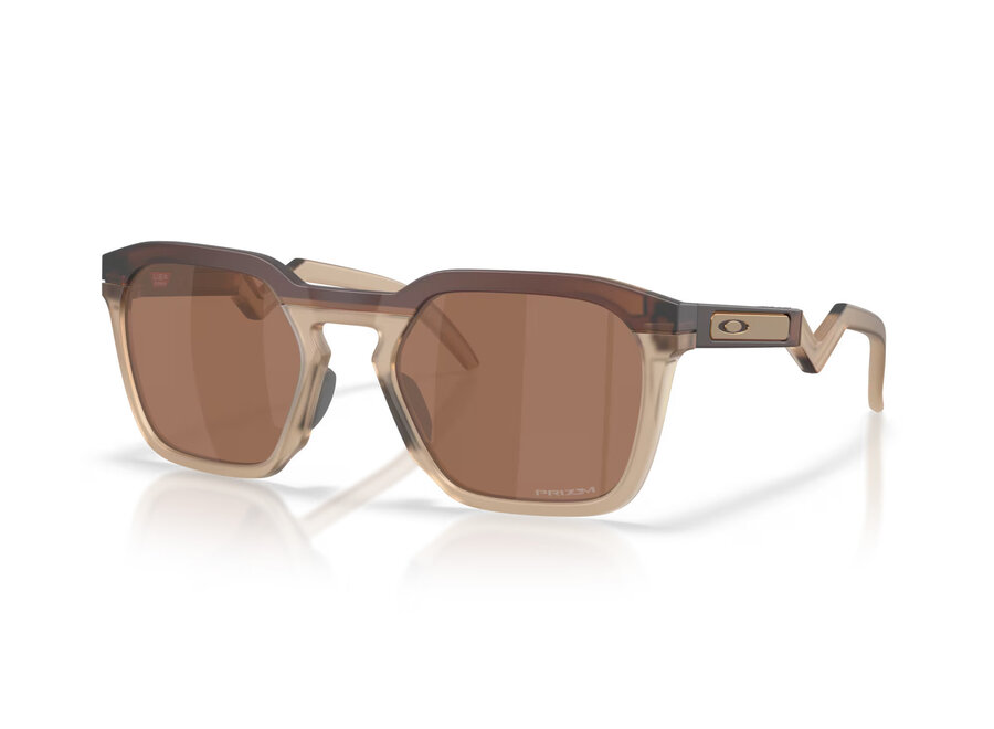 Oakley HSTN SQ Matte Rootbeer Sunglasses with Prizm Tungsten Lenses