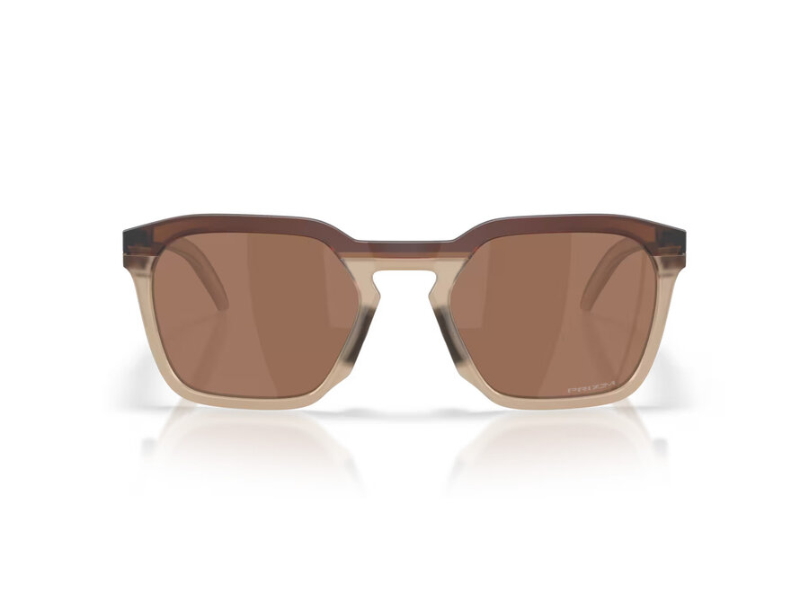 Oakley HSTN SQ Matte Rootbeer Sunglasses with Prizm Tungsten Lenses