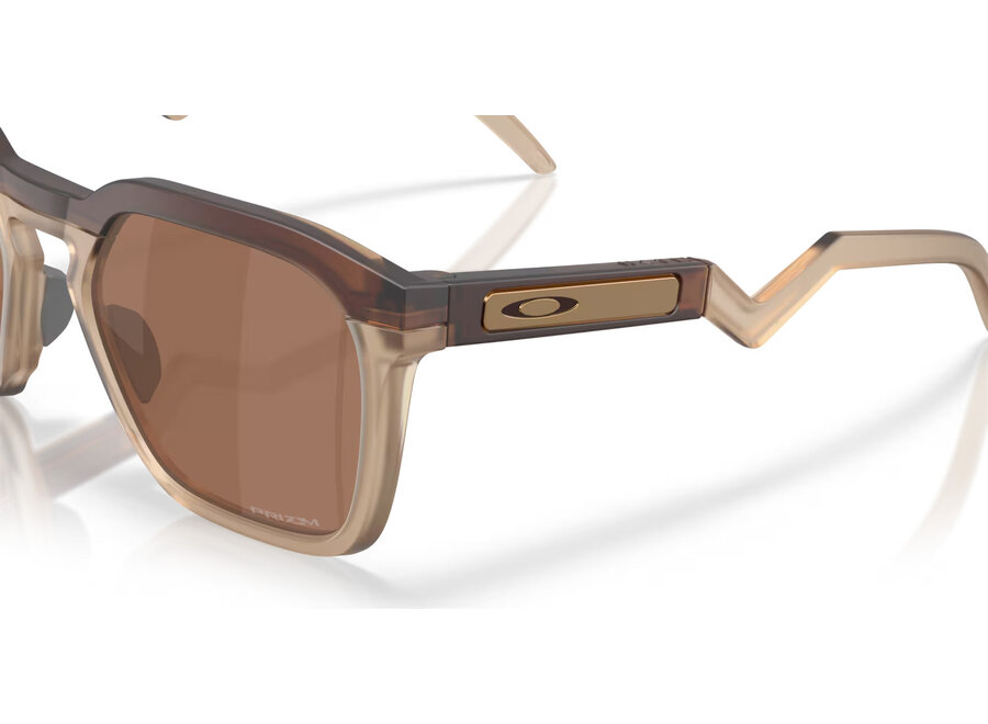 Oakley HSTN SQ Matte Rootbeer Sunglasses with Prizm Tungsten Lenses