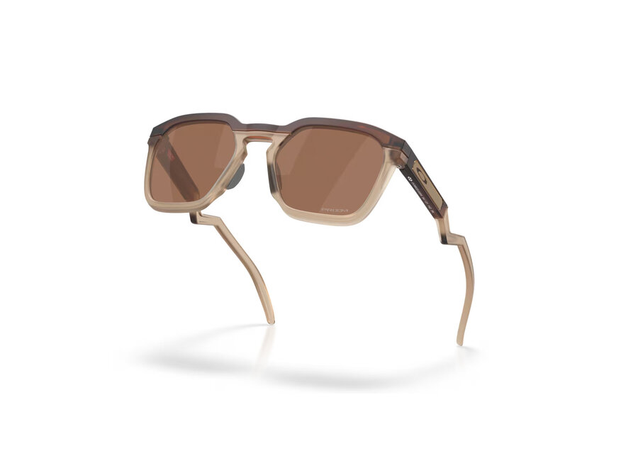 Oakley HSTN SQ Matte Rootbeer Sunglasses with Prizm Tungsten Lenses