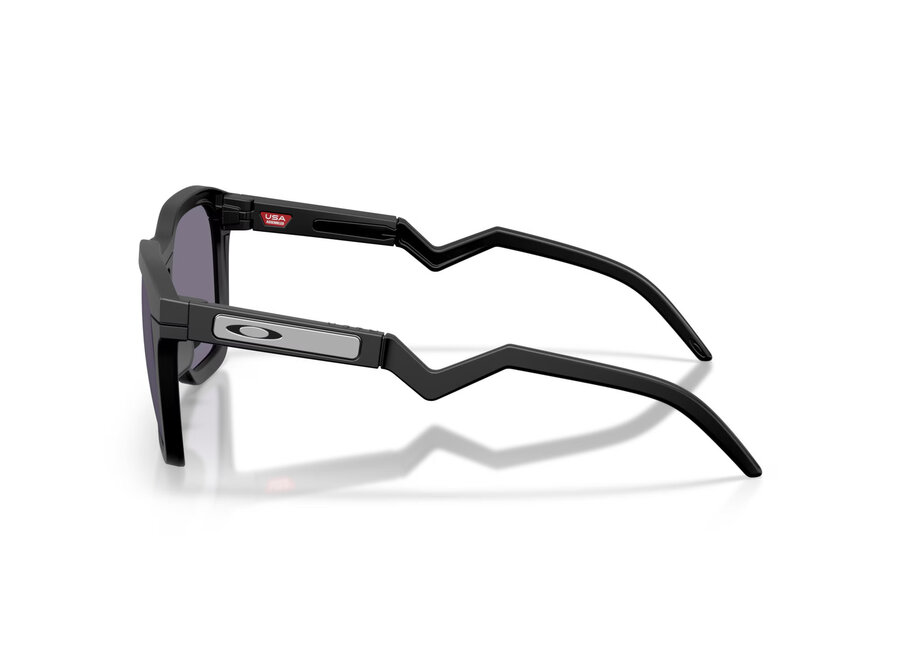 Oakley HSTN SQ Matte Black Sunglasses with Prizm Grey Lenses