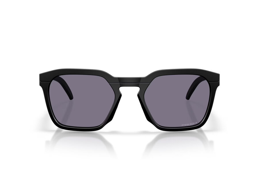 Oakley HSTN SQ Matte Black Sunglasses with Prizm Grey Lenses