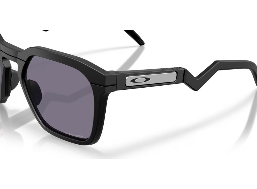 Oakley HSTN SQ Matte Black Sunglasses with Prizm Grey Lenses