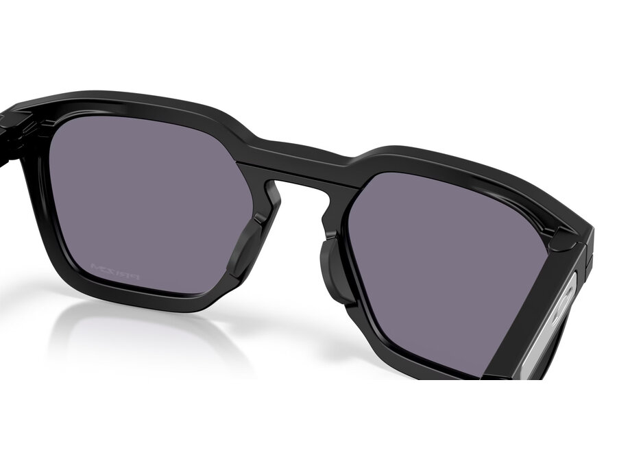 Oakley HSTN SQ Matte Black Sunglasses with Prizm Grey Lenses