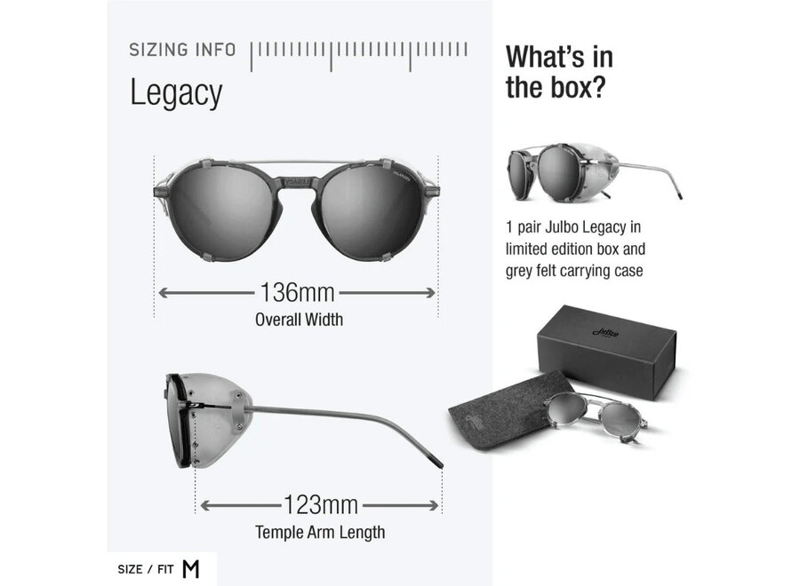 Julbo Legacy Black / Havana Spectron 4 Lens