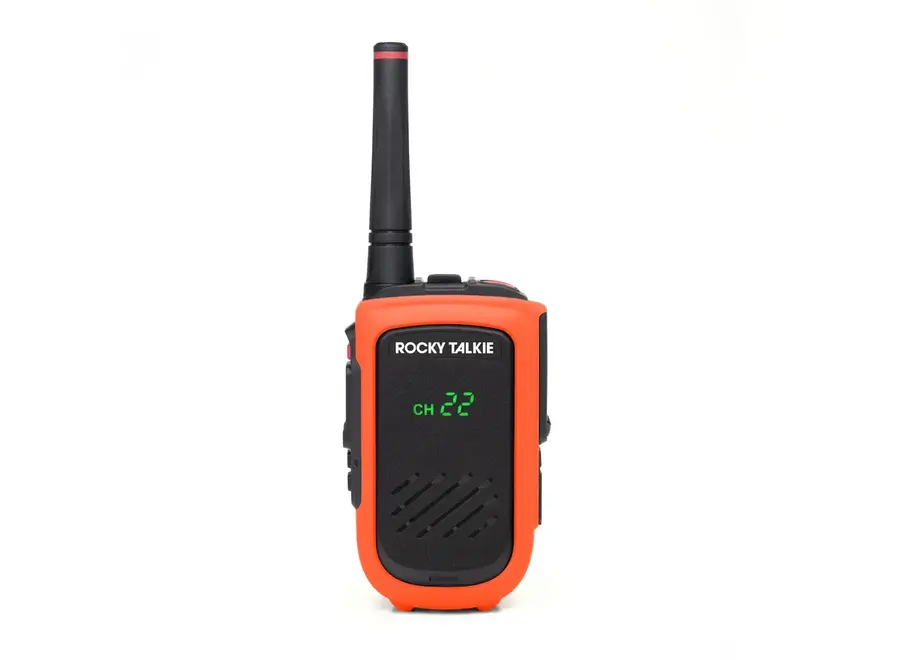 Rocky Talkie 5 Watt Expedition GMRS Radio Hi-Vis Orange