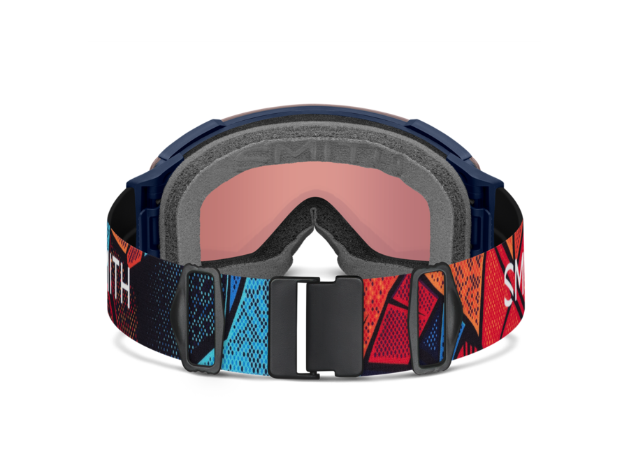 Smith I/O MAG Midnight Geo Alpine Frame ChromaPop Everyday Blue Mirror Goggles