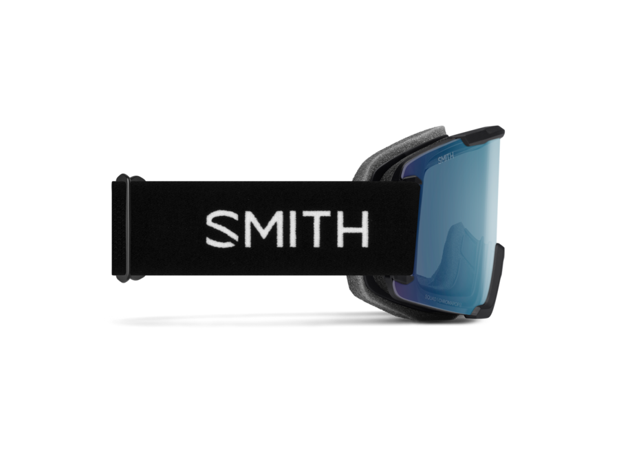 Smith Squad Black Frame ChromaPop Everyday Blue Mirror Goggles